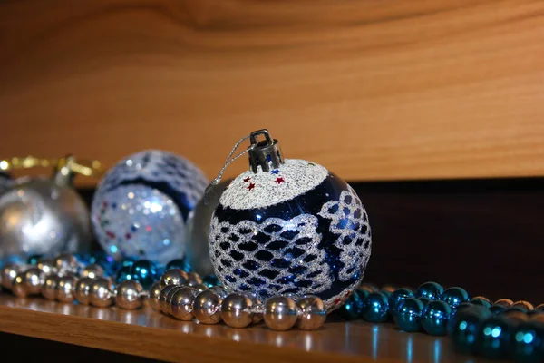  Mavi Noel balolarının Noel dekoru