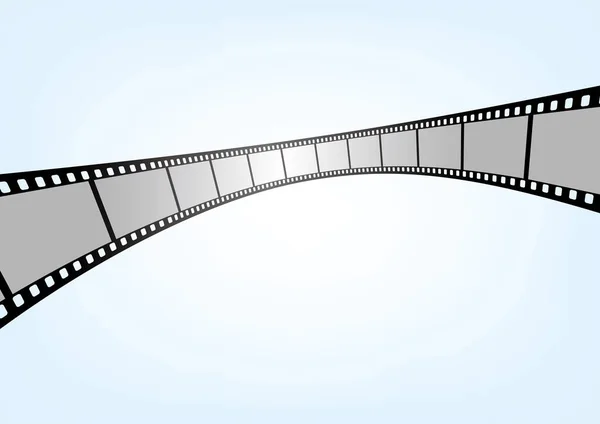 シネマ 写真35Mmフィルムストリップテンプレート ベクトル3Dフィルムストリップ要素 — ストックベクタ