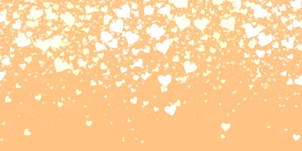Красочные Конфетти Сердца Фоне Падающей Текстуры Рендеринг Компьютерной Цифровой Иллюстрации — стоковое фото