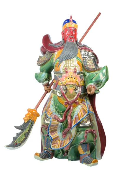 Statue Of Guan Yu (God of honor) — Stock Photo, Image