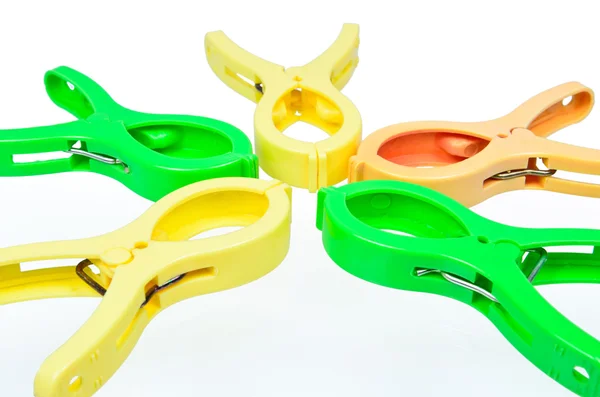 Colorful clothespin — Stock Photo, Image