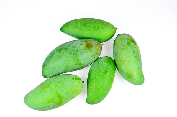Mango verde en el bowl — Foto de Stock