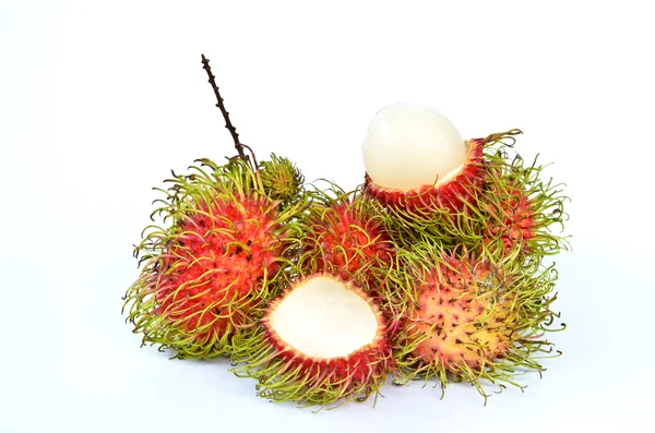 Rambutan aus nächster Nähe — Stockfoto