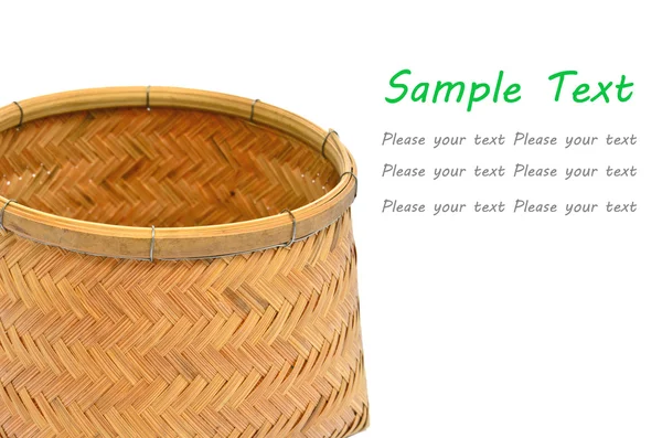 Basket hand crafts — Stock Photo, Image