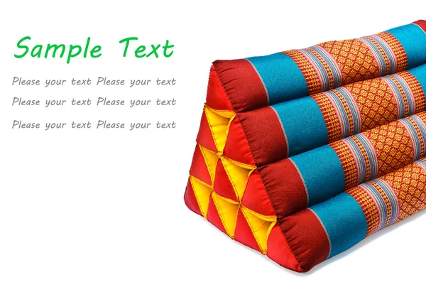 Tradition native Thai style pillow — Stock Photo, Image