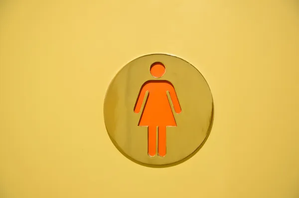 WC symbol — Stock Photo, Image