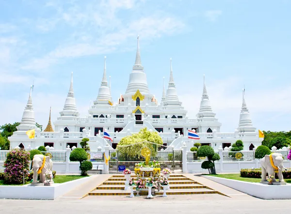 Wat asokaram, Prakan samut., Tajlandia — Zdjęcie stockowe