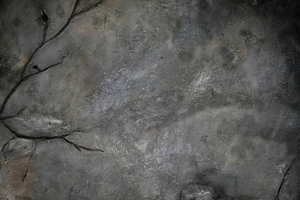 Grunge Cementowa Ściana Tekstura Szara Ściana Pęknięciami Tła Straszne Szare — Zdjęcie stockowe