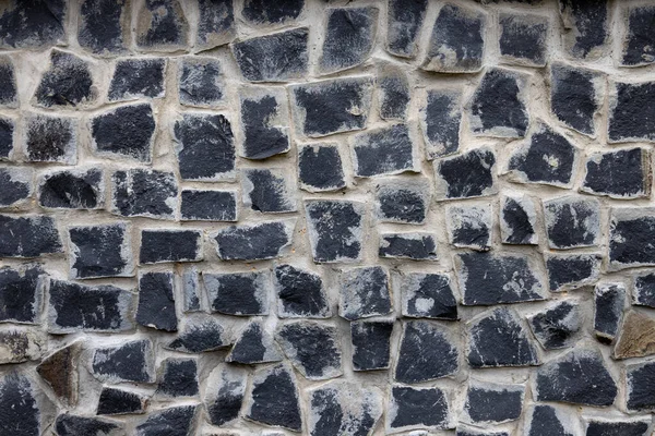 Pavimentación Piedra Pasarela Fondo Abstracto Textura Roca Pared Ladrillo Gris — Foto de Stock