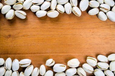 Fıstıklı çerçeve arka plan