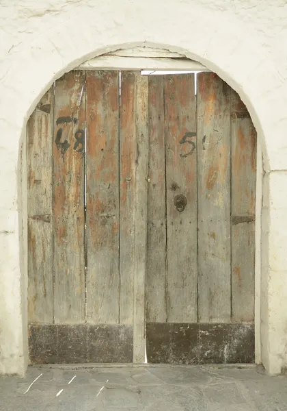 Tarihi bina, Arnavutluk, gjirokaster giriş kapısı