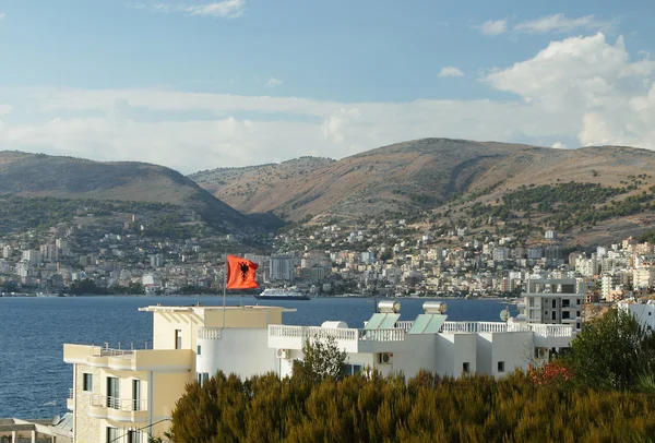Arnavutluk, sarande resort ve bay, öğleden sonra