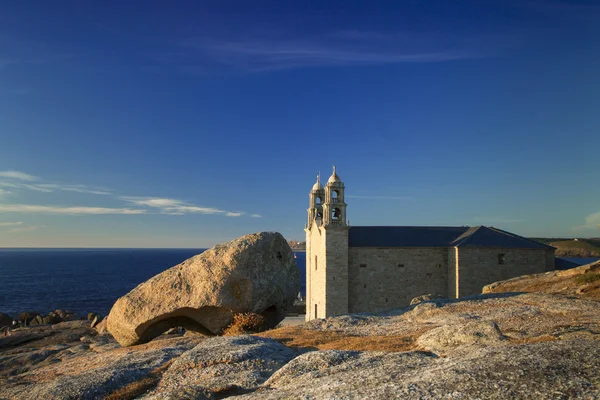 Spagna, Galizia, Muxia, Santuario Virxe de la Barca — Foto Stock