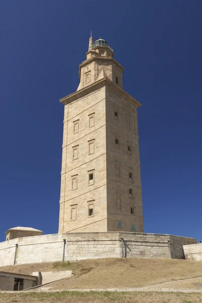 Espanha, Galiza, A Coruna, Hércules Tower Lighthouse — Fotografia de Stock