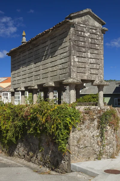 Horreo - スペイン、ガリシア、コルクビョンにある、伝統的な納屋 — ストック写真