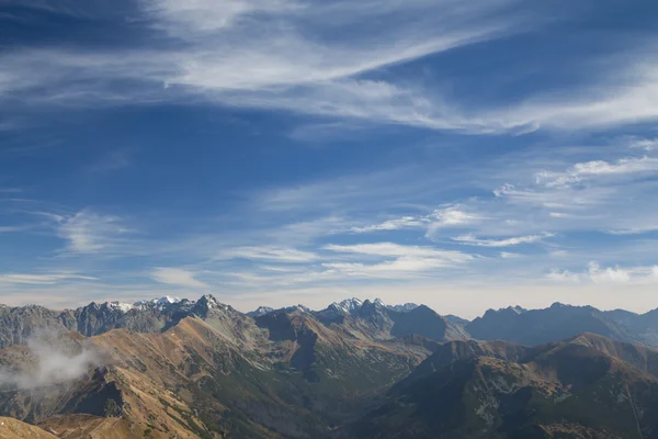 Poland,Slovakia, Tatra Mountains, panorama — Stock Photo, Image