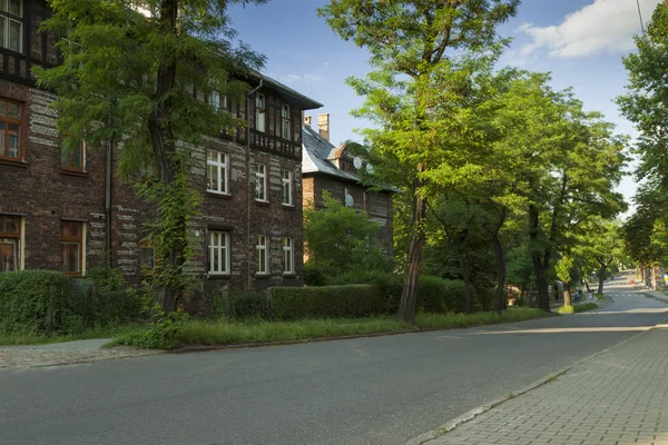 Poland, Upper Silesia, Zabrze, Workers' Housing Estate Zandka — Stock Photo, Image