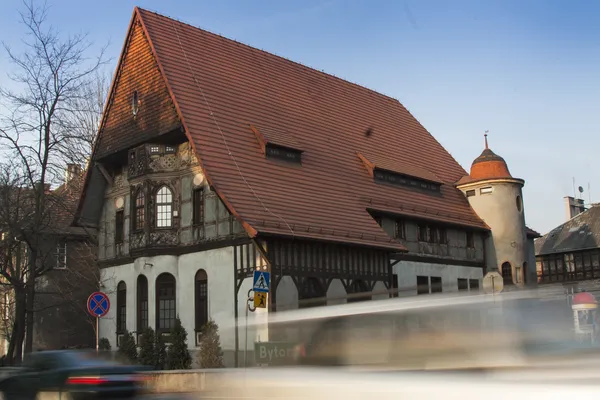 Polonia, Silezia Superioară, Zabrze, Locuințele Muncitorilor Zandka — Fotografie, imagine de stoc