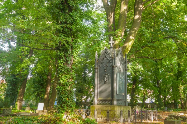 Polonia Silesia Gliwice John Baildon Tumba Cementerio Los Antiguos Trabajadores —  Fotos de Stock