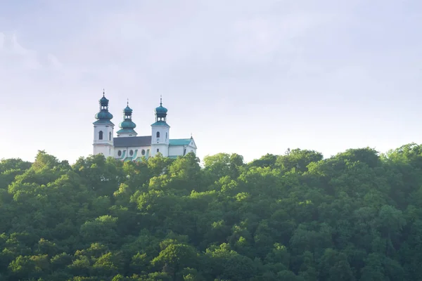 Polonia Malopolska Cracovia Bielany Camaldotes Monastero Illuminato Dal Sole Nel — Foto Stock