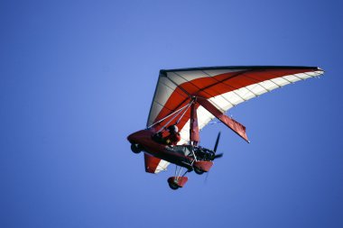 Air trike in the sky clipart