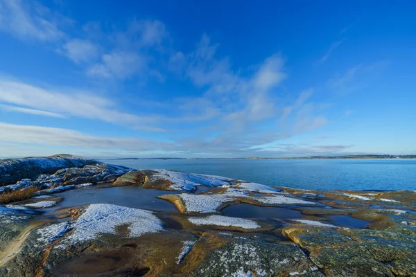 Velký Ostrov Amund Přírodní Rezervace Švédském Západním Pobřeží — Stock fotografie