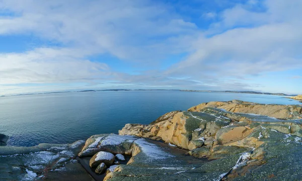 グレート アムンド島 Greater Amund Island スウェーデン西海岸の自然保護区 — ストック写真