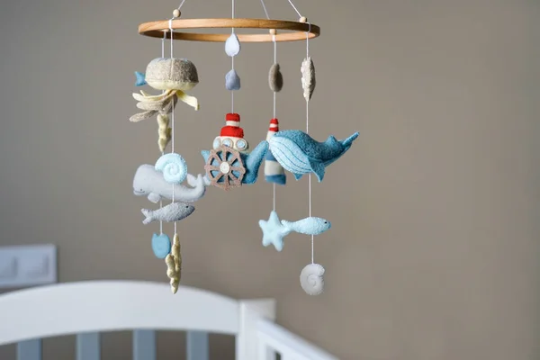 Diy Craft Baby Crib Mobile Toys Hang Crib Стоковая Картинка