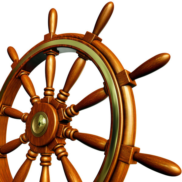 Vintage steering wheel