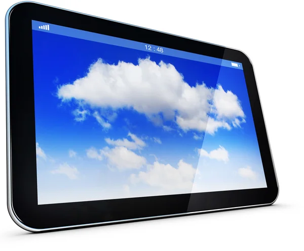 Cloud computing-concept — Stockfoto