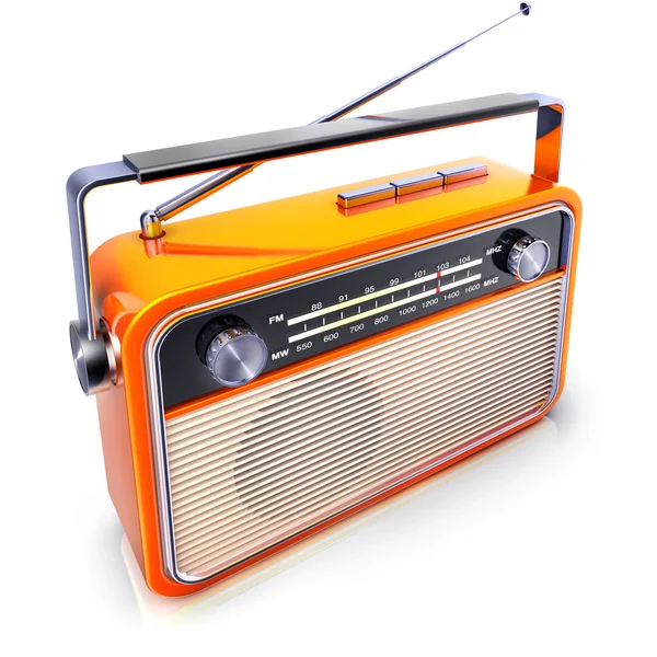 Portable radio — Stock Photo, Image