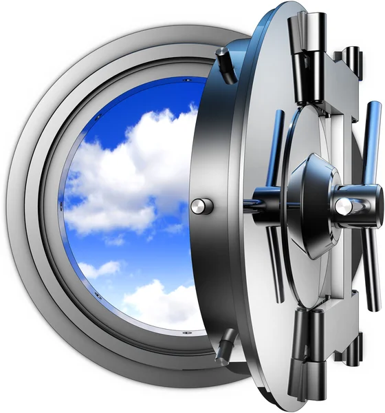Kodade cloud computing — Stockfoto