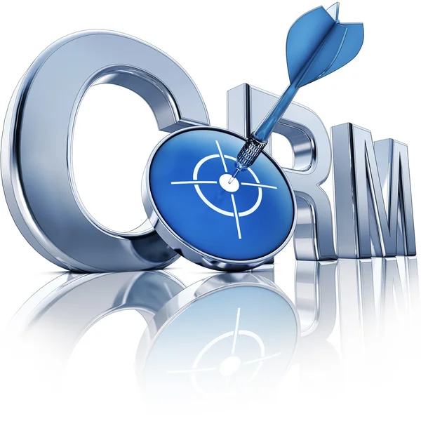 CRM-pictogram — Stockfoto