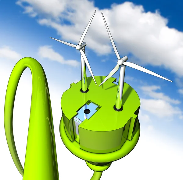 Grüne Energie — Stockfoto