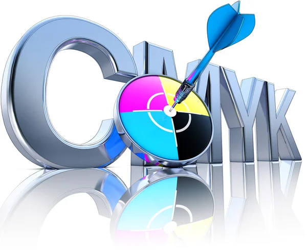 CMYK-kleuren — Stockfoto