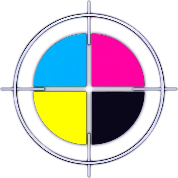Color círculo — Foto de Stock