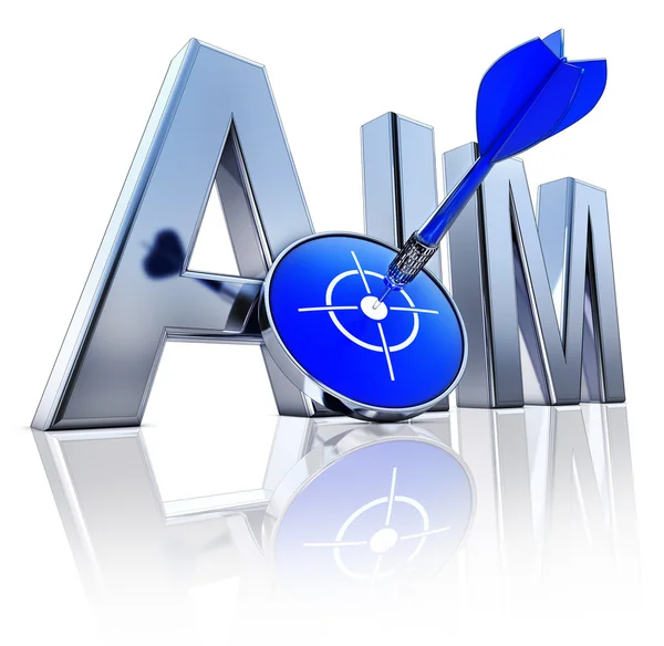 AIM icon — Stock Photo, Image