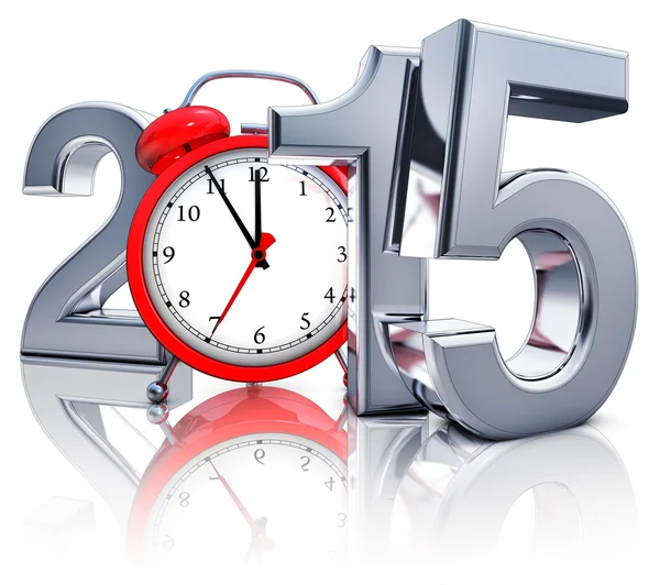 5 till 2015 — Stockfoto