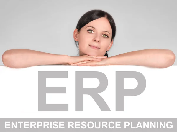 ERP icon — Stock Photo, Image