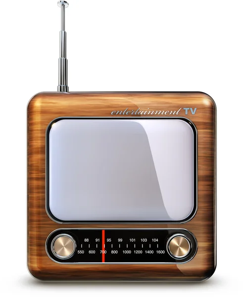 Retro Tv — Stockfoto