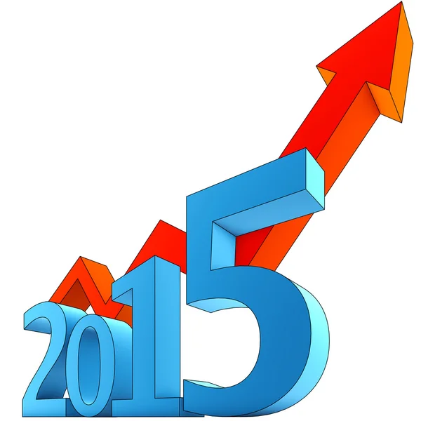 Upturn 2015 — Stock Photo, Image