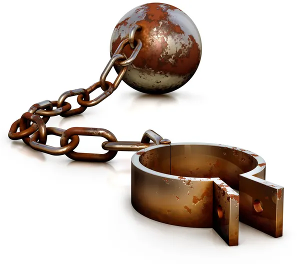 Shackle — Stock Photo, Image