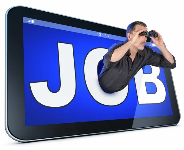 Job searching — Stock Photo, Image