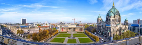 柏林市中心的全景景观 — 图库照片