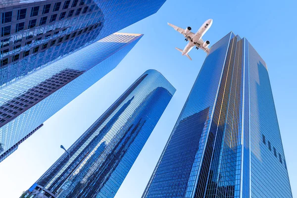 Wolkenkrabbers Van Los Angeles Californië — Stockfoto