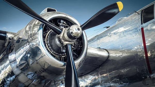 Propeller Historical Warbird — Stock Photo, Image