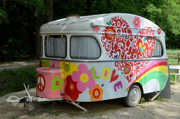 Caravana pintada — Foto de Stock
