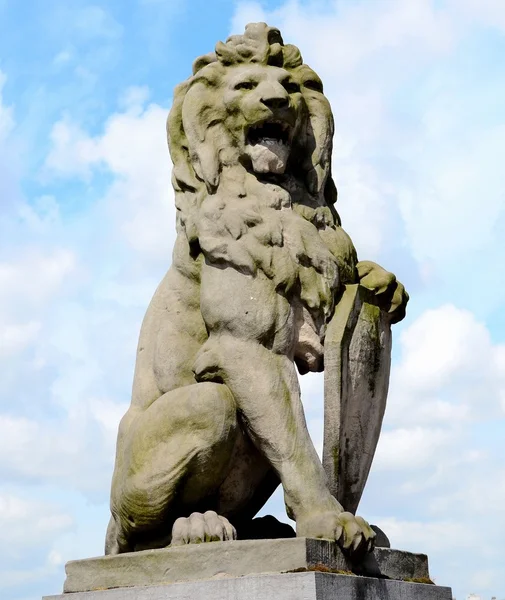 Escultura de un león — Foto de Stock