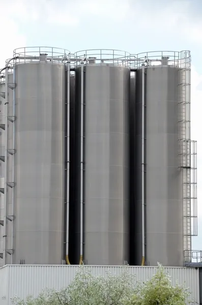 Storage tanks — Stock Photo, Image