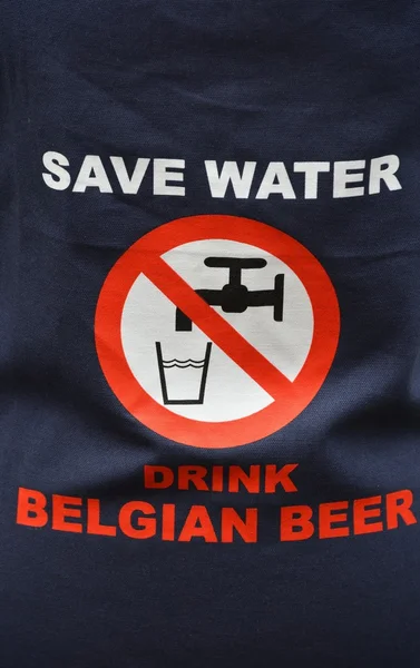 güvenli su, içecek Belçika birası